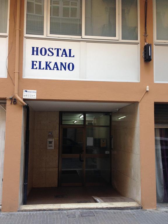 Hostal Elkano Barcelona Exterior foto